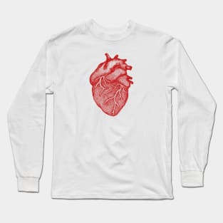 Illuminating Heart x Red Long Sleeve T-Shirt